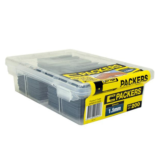 PKR WINDOW 1.5MMX75MM W/PACKER BOX200