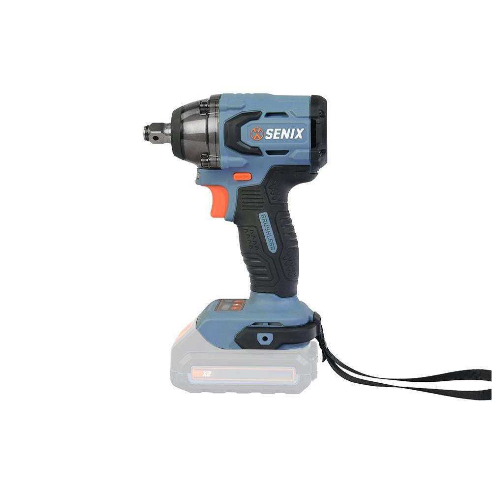18V 1/2" 330Nm Brushless Impact Wrench Skin