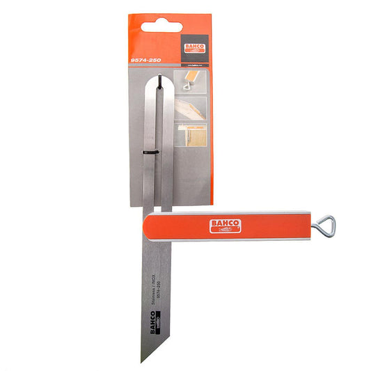 SLIDING BEVEL, 250MM, STAINLESS STEEL BLADE WITH ALUMINIUM HANDLE