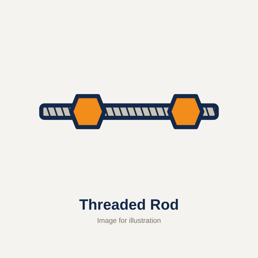 Threaded Rod (image for illustration)