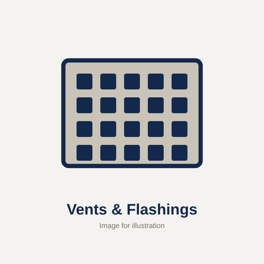 Vents & Flashings (image for illustration)