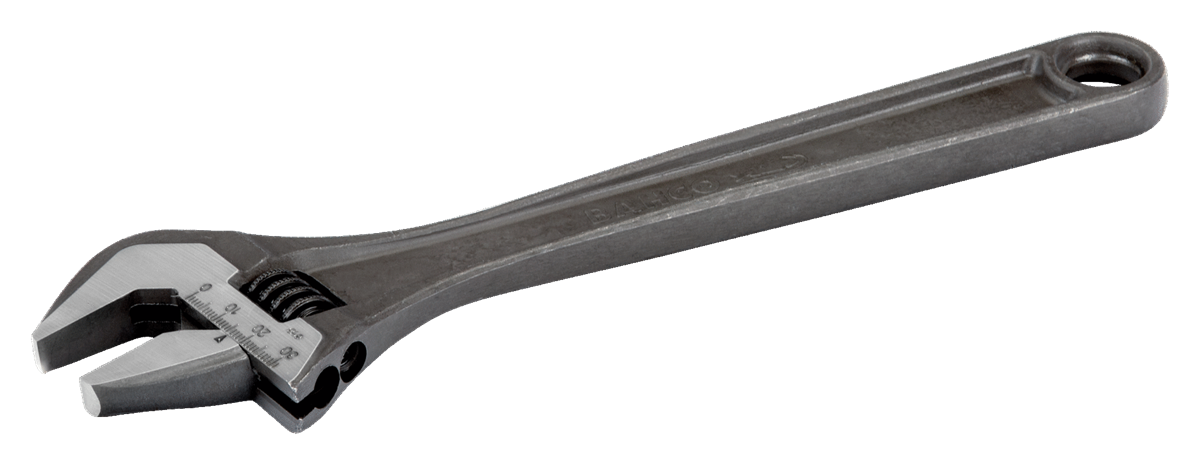 ADJUSTABLE WRENCH, 6", 150MM, PHOSPHATED, 20MM OPENING